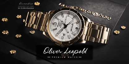 Revandorin Font Poster 12