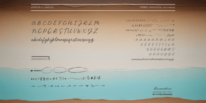 Revandorin Font Poster 3