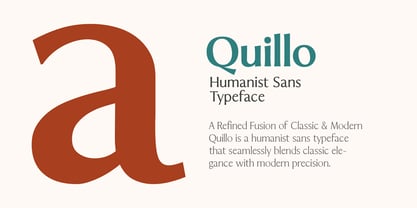 Quillo Font Poster 3