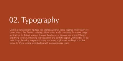 Quillo Font Poster 9