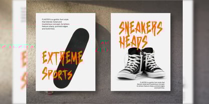 Flaster Font Poster 9