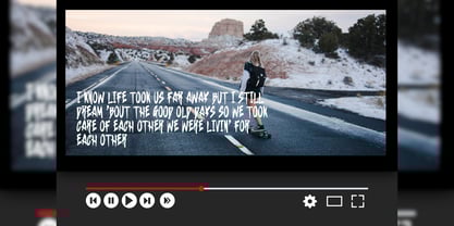 Flaster Font Poster 8