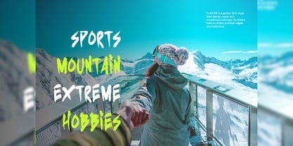 Flaster Font Poster 6