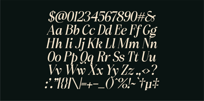 Ravelle Font Poster 11