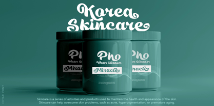 Chyari Font Poster 5