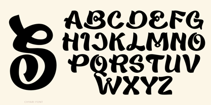 Chyari Font Poster 4