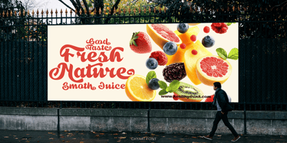 Chyari Font Poster 3