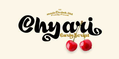 Chyari Font Poster 1
