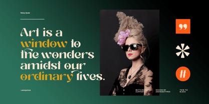 Volter Font Poster 5