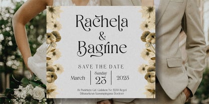 Shaena Font Poster 8