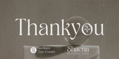 Shaena Font Poster 14