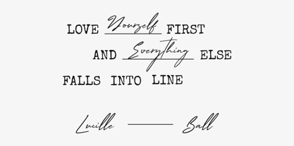 Anestesie Font Poster 7