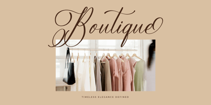 Dahlianti Angelina Font Poster 2