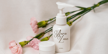 Dahlianti Angelina Font Poster 3