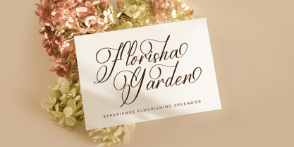 Dahlianti Angelina Font Poster 6