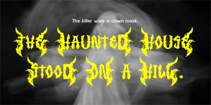 CF Metallon Font Poster 2