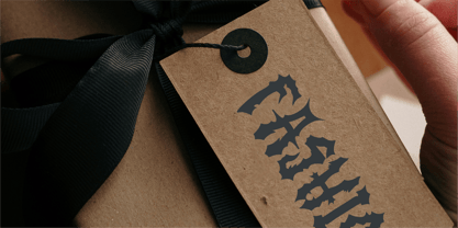 CF Metallon Font Poster 10