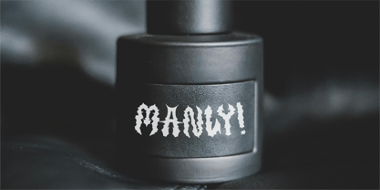 CF Metallon Font Poster 9