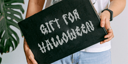 CF Metallon Font Poster 8