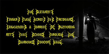 CF Metallon Font Poster 3