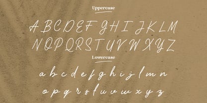 Wening Font Poster 2