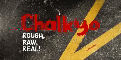 Chalkyo Font Poster 1