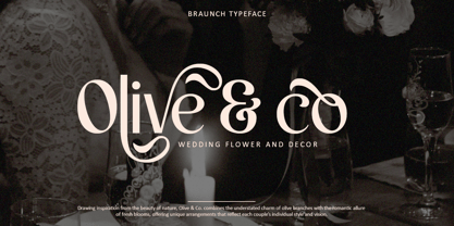 Braunch Font Poster 9