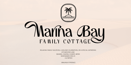 Braunch Font Poster 2