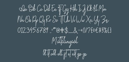 Mangekyou Lotter Font Poster 6