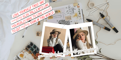 Natural Lovely Font Poster 6