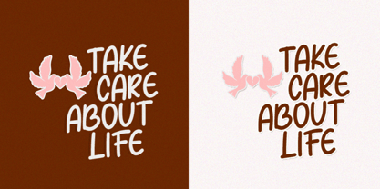 Natural Lovely Font Poster 7