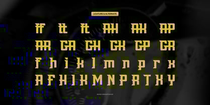 Amang Racing Font Poster 12