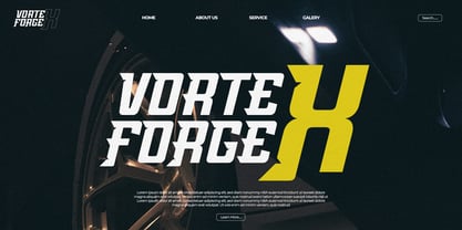 Amang Racing Font Poster 6