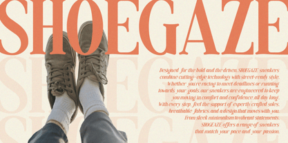 Snowflakes Font Poster 4