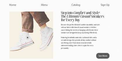 Snowflakes Font Poster 10