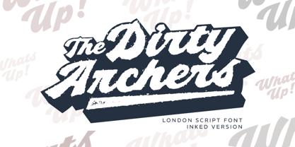 London Script Font Poster 9