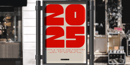 403 Doshi Font Poster 12