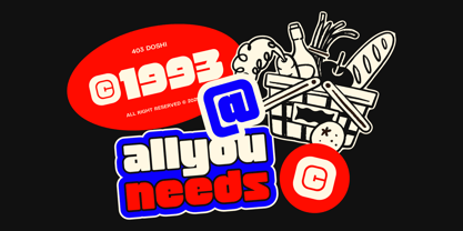 403 Doshi Font Poster 7