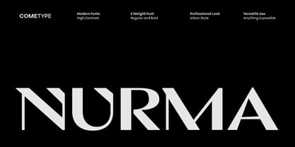 Nurma Font Poster 1