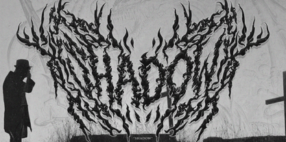 Mephisto Dark Font Poster 8