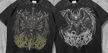 Mephisto Dark Font Poster 4