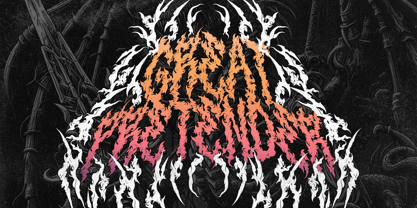 Mephisto Dark Font Poster 9