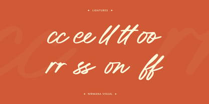 Ganola Brush Font Poster 7