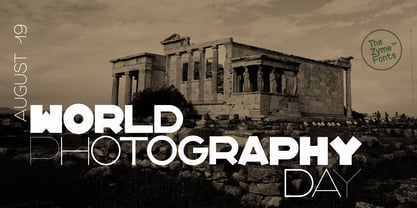 ZF Arch Pro Font Poster 3