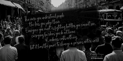 Kimberly Morgan Font Poster 4