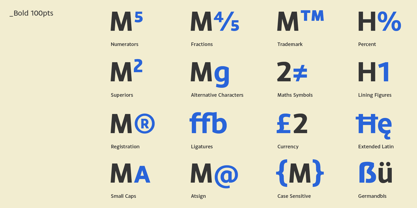 Monsal Gothic Font Poster 11