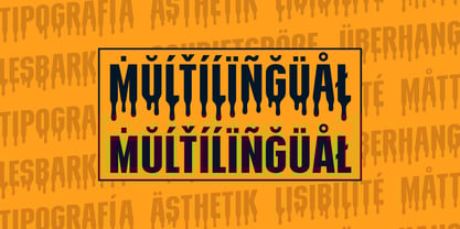 Dripologist Font Poster 5