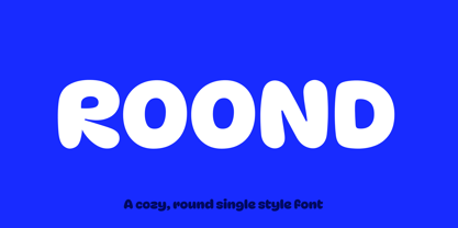 Roond Font Poster 1