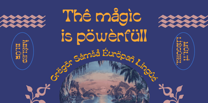 Abeleo Blur Font Poster 5