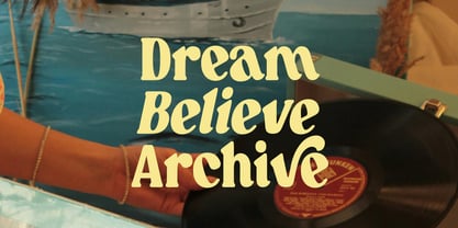 Nostalgic Remain Font Poster 3